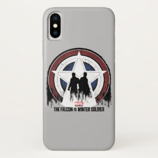Falcon & Winter Soldier Shield Silhouettes Case-Mate iPhone Case