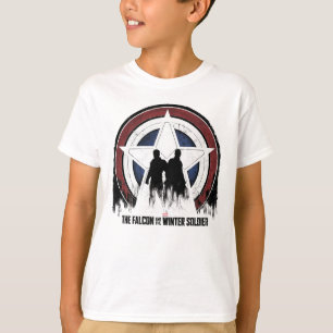 Falcon & Winter Soldier Shield Silhouettes T-Shirt