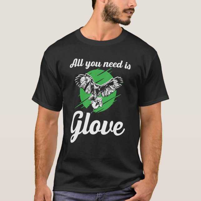 Falconer Falcon Hunter Falconer Tracker Duck Hunte T-Shirt (Front)
