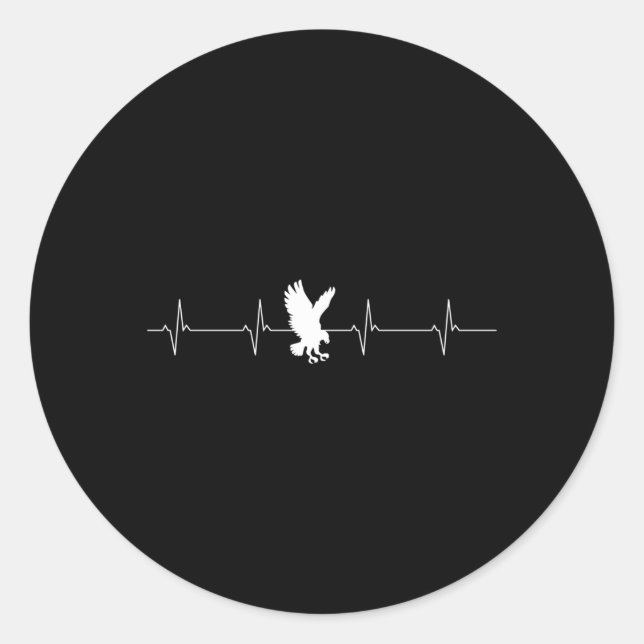 Falconer Lifeline Falconry Hawking Falconer Classic Round Sticker (Front)