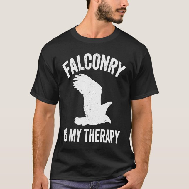 Falconer Therapy Falconry T-Shirt (Front)