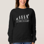 Falconry Evolution, Funny Falconer, Gamehawking Fa Sweatshirt<br><div class="desc">Falconry Evolution,  Funny Falconer,  Gamehawking Falconry</div>