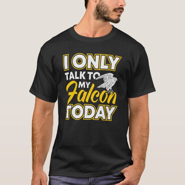 Falconry Falconer Bird ornithology austringer T-Shirt (Front)