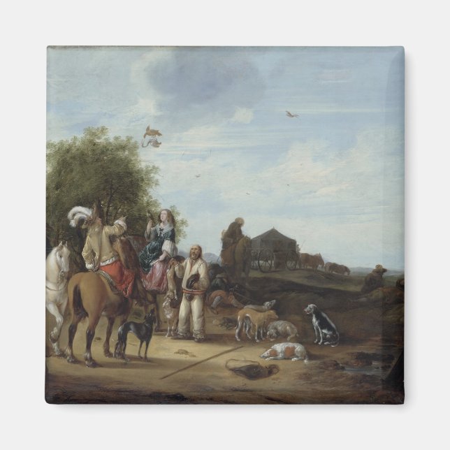 Falconry Magnet (Front)