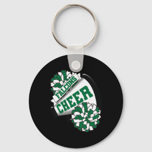 Falcons Cheer Ck To School Cheerleading Spirit G Keychain