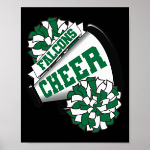 Falcons Cheer Ck To School Cheerleading Spirit G  Poster
