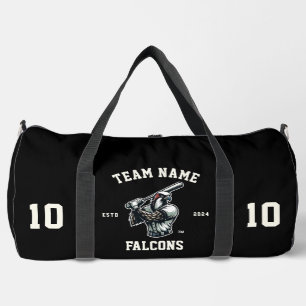 Falcons "Customizable" Baseball Duffle Bag