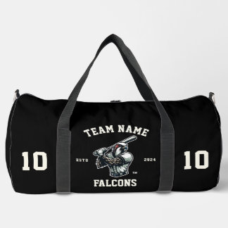 Falcons "Customizable" Baseball Duffle Bag