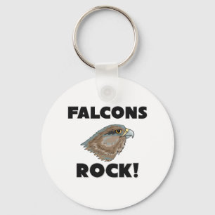 Falcons Rock Keychain