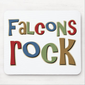 Falcons Rock Mouse Pad