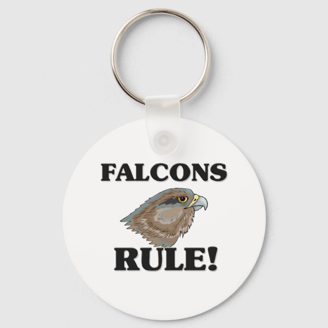 FALCONS Rule! Keychain (Front)
