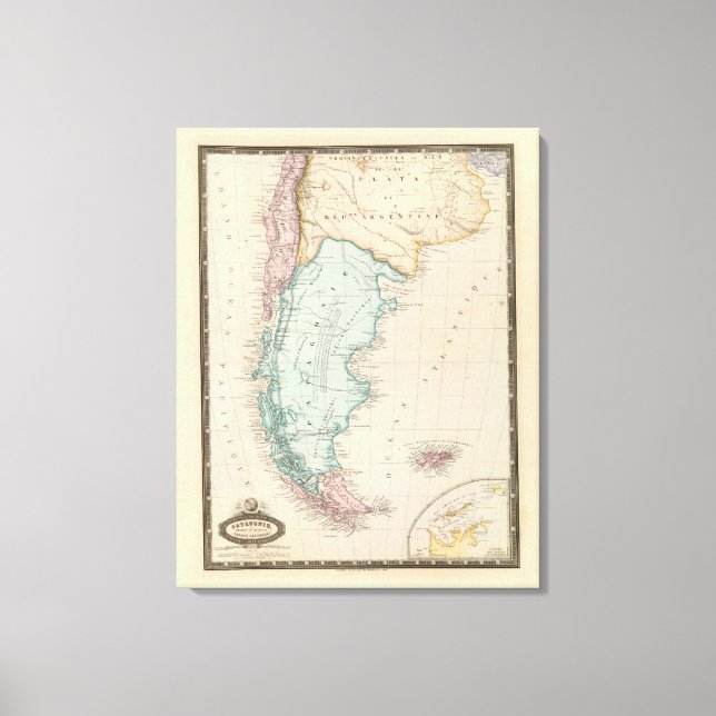 Falkland Island Canvas Print (Front)