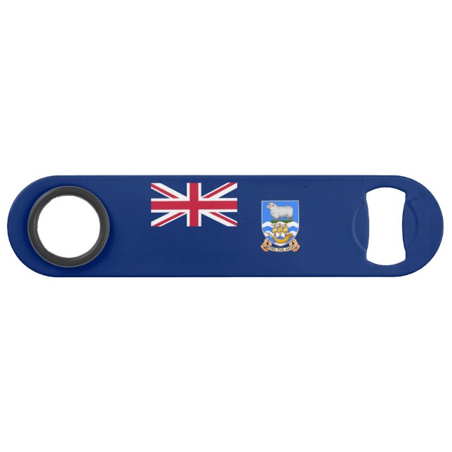 Falkland Islands Flag Bar Key (Front (Horizontal))
