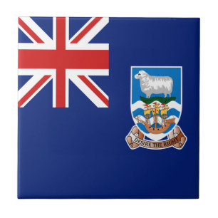 Falkland Islands Flag Ceramic Tile