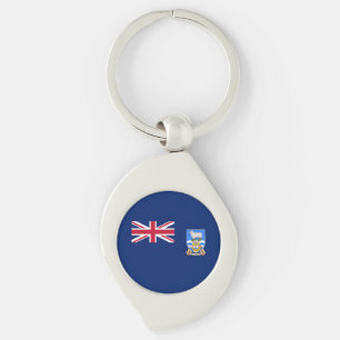 Falkland Islands Flag Keychain