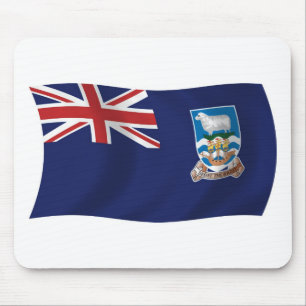 Falkland Islands Flag Mousepad