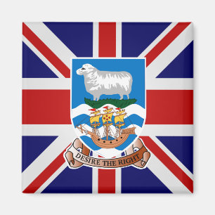 Falkland Islands High quality Flag Magnet