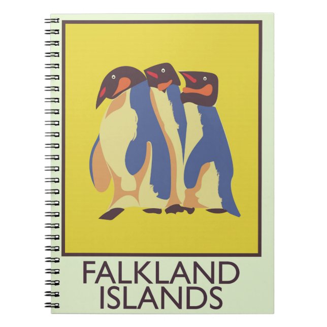 Falkland Islands Notebook (Front)