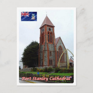Falkland Islands - Port Stanley Cathedral - Postcard