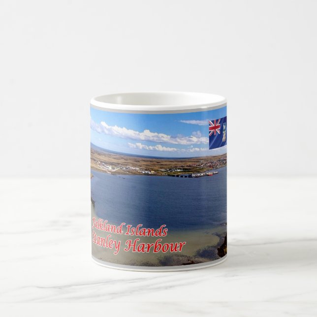 Falkland Islands - Stanley. Coffee Mug (Center)