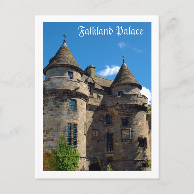 Falkland Palace in Fife, Scotland Postcard (Front)