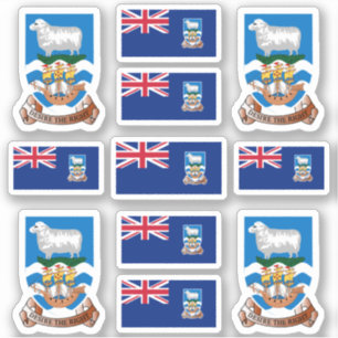 Falklander state symbols / coat of arms and flag s