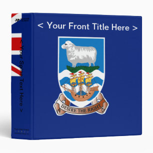 Falklands Flag Binder
