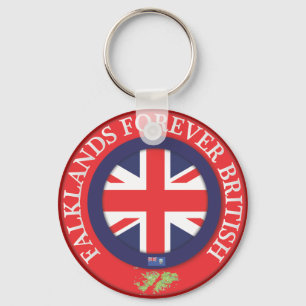 Falklands Forever British Keychain