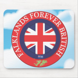 Falklands Forever British Mouse Pad