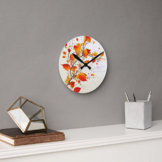 FALL #1 ROUND CLOCK
