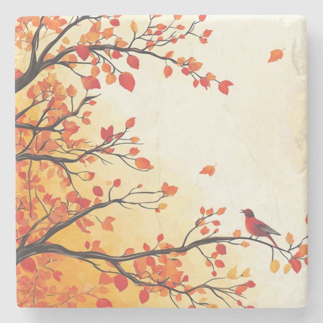 FALL #1 STONE COASTER (Front)