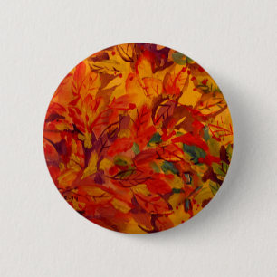 Fall 2 Inch Round Button
