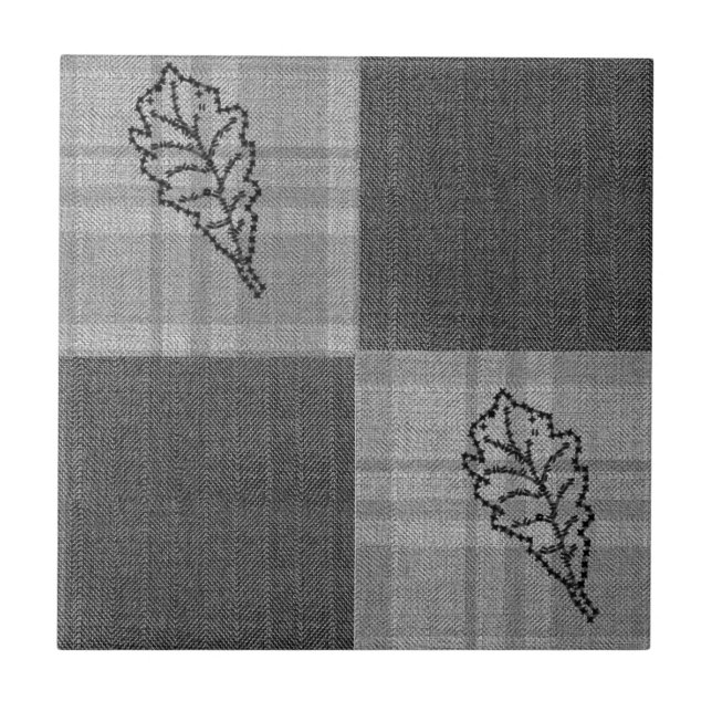Fall 4 Corners Designs Grey Tones Tile (Front)