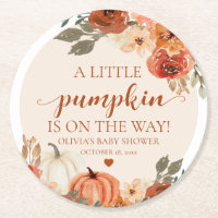 Fall A Little Pumpkin is on the way Baby Shower