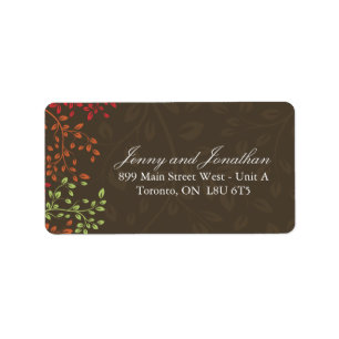 Fall  Address Labels