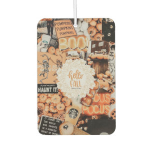 Fall Aesthetics Collage Air Freshener