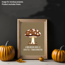 Fall Aesthetics Mushroom Inspired Positive Vibes