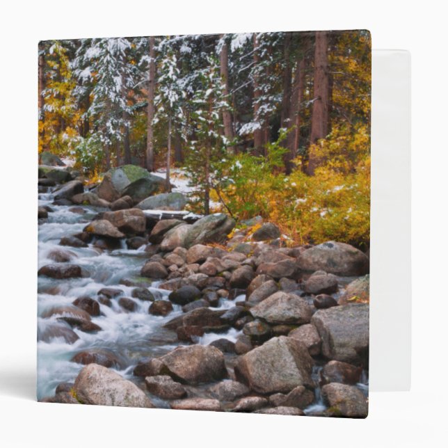 Fall along Bishop creek, California Binder (Front/Inside)