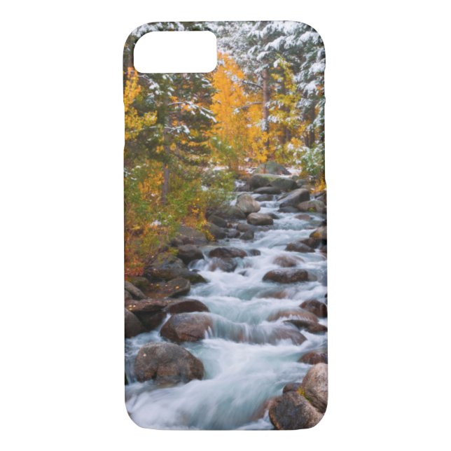 Fall along Bishop creek, California Case-Mate iPhone Case (Back)