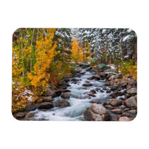 Fall along Bishop creek, California Magnet