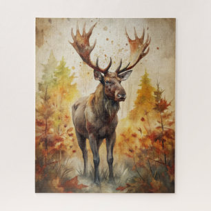 Fall Animal Puzzle
