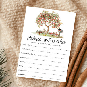 Fall Apple of our Eyes Advice and Wishes Game