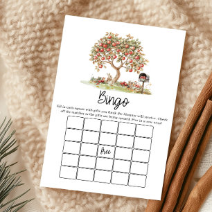 Fall Apple of our Eyes Baby Shower Bingo Game