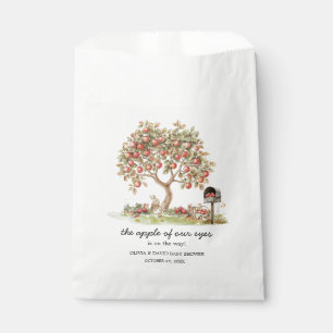 Fall Apple of our Eyes Baby Shower Favour Bag