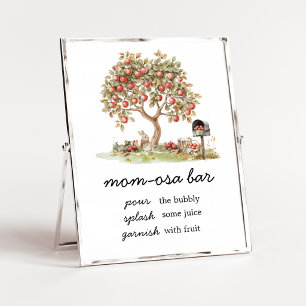 Fall Apple of our Eyes Mom Osa Bar Sign