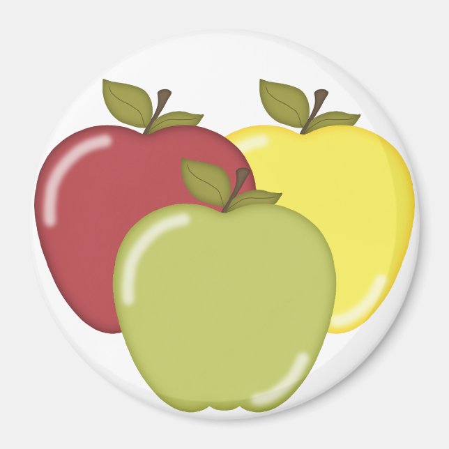 Fall Apples Magnet (Front)