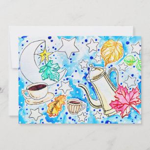 Fall Art Invitation