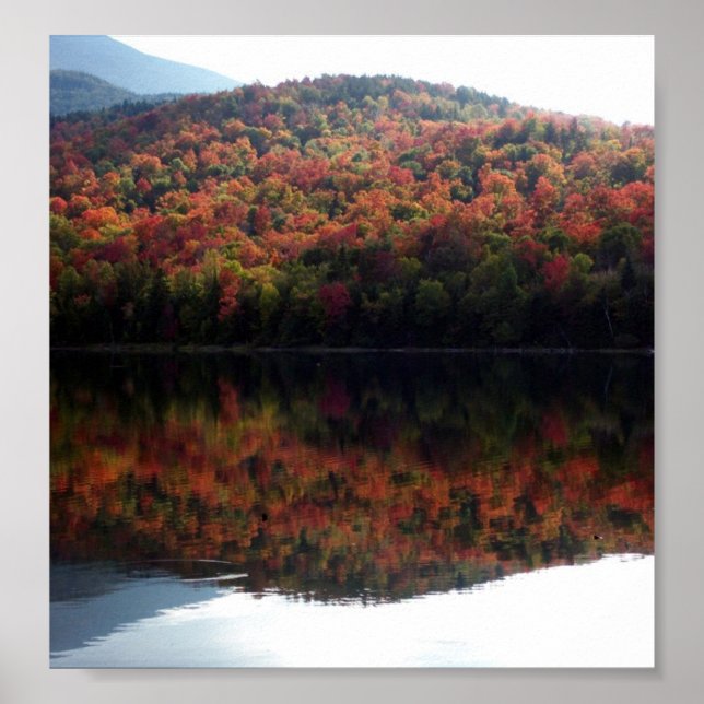 Fall at Heart Lake Poster (Front)