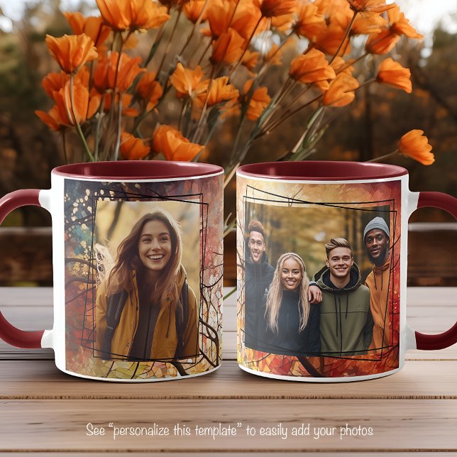 Fall Autumn 2 Outdoor Hiking Photos Template 021 Mug (Creator Uploaded)
