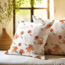 Fall Autumn Cozy floral accent